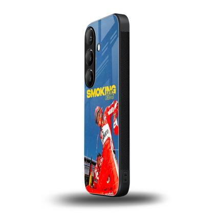 Burnout Mode samsung galaxy s24 mobile cover | shockproof glass phone case