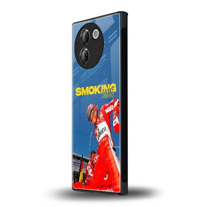 Burnout Mode vivo v30e mobile cover | shockproof glass phone case