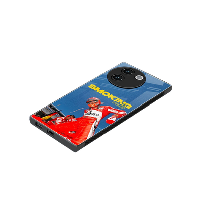 Burnout Mode stylish phone case for vivo v30e | glossy glass and slim fit