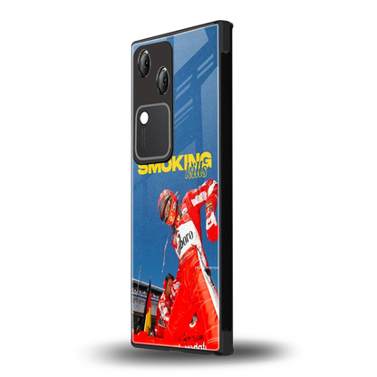 Burnout Mode vivo v30 mobile cover | shockproof glass phone case