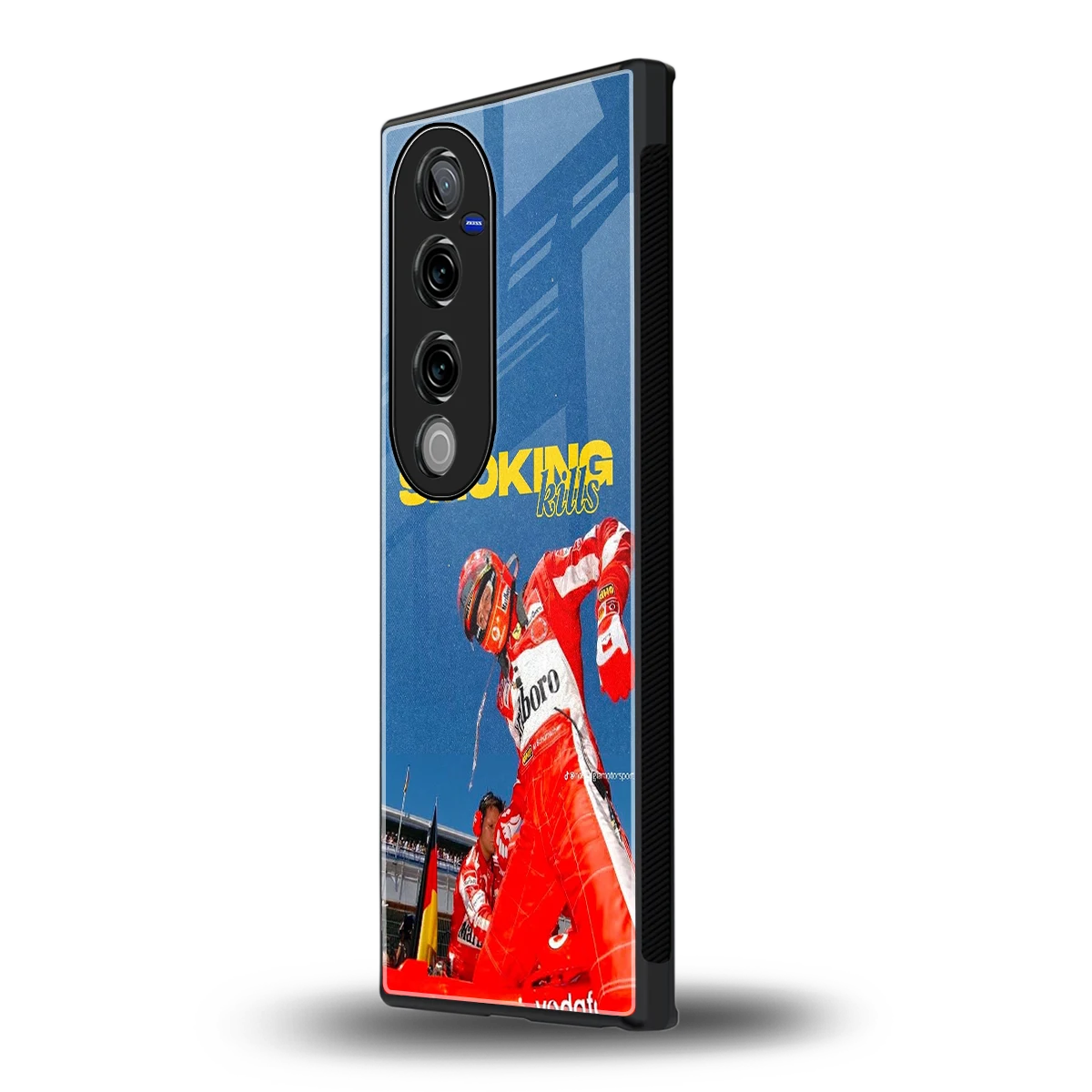 Burnout Mode vivo v40 pro mobile cover | shockproof glass phone case