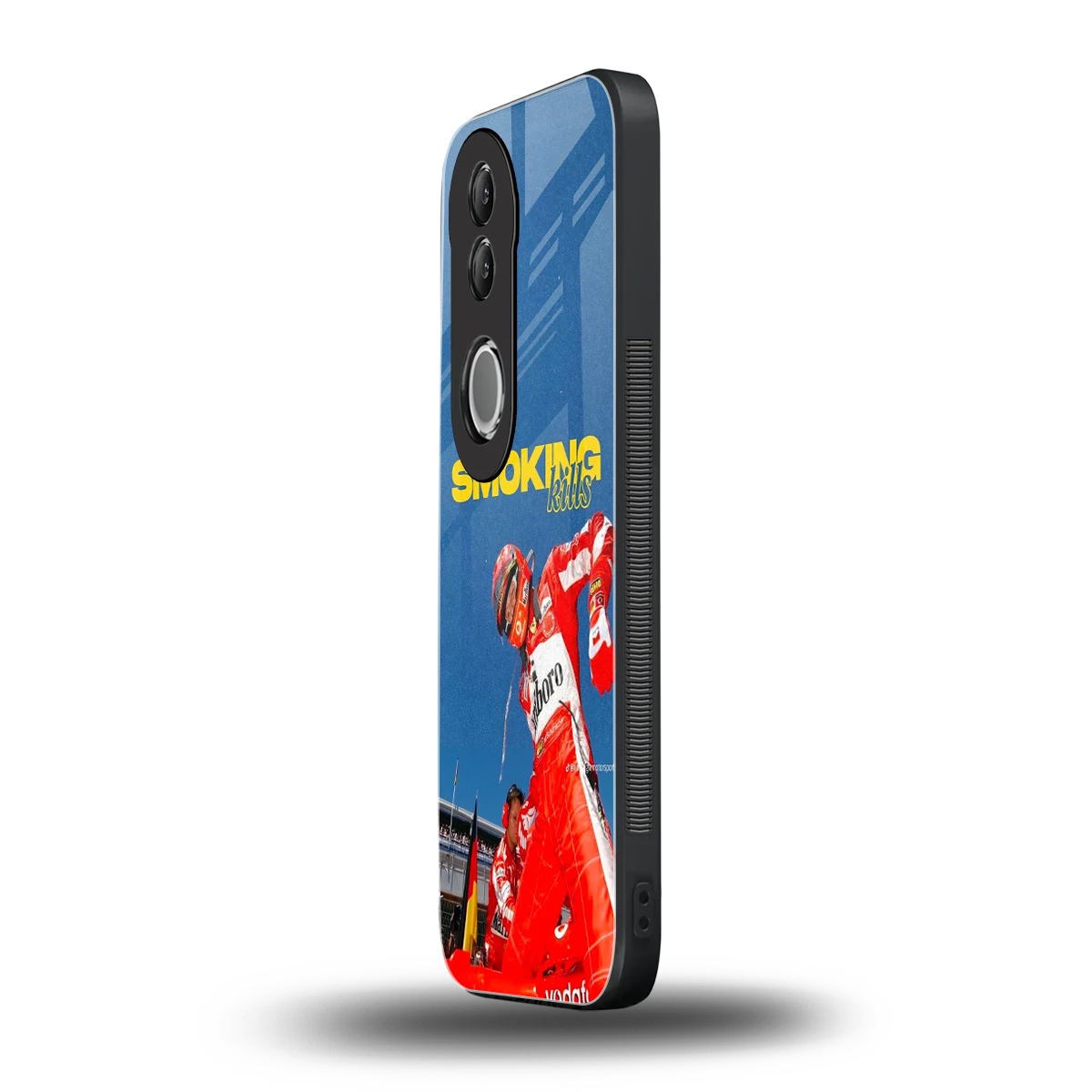 Burnout Mode vivo v50 mobile cover | shockproof glass phone case