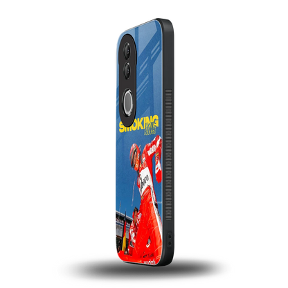 Burnout Mode vivo v50 mobile cover | shockproof glass phone case