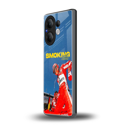 Burnout Mode vivo v60 mobile cover | shockproof glass phone case