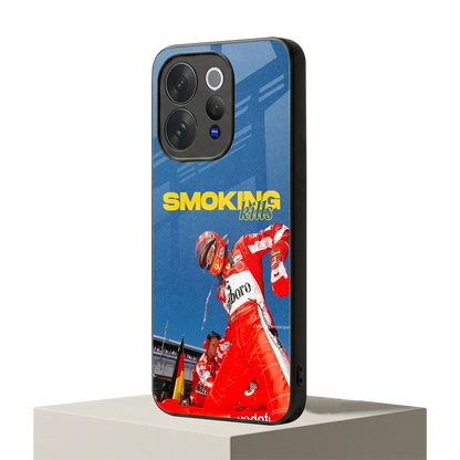 Burnout Mode vivo v70 elite mobile cover | shockproof glass phone case