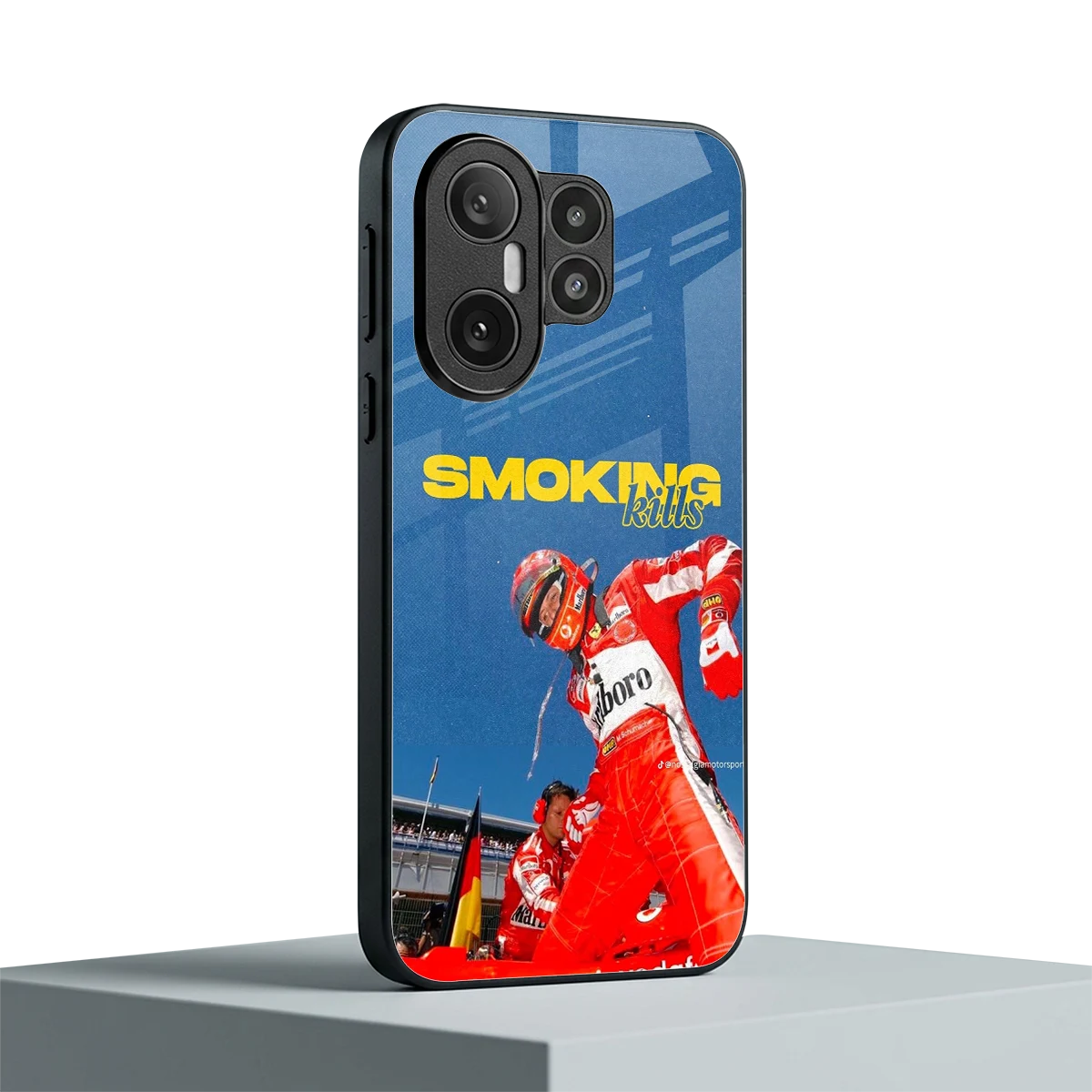 Burnout Mode vivo x200 fe mobile cover | shockproof glass phone case