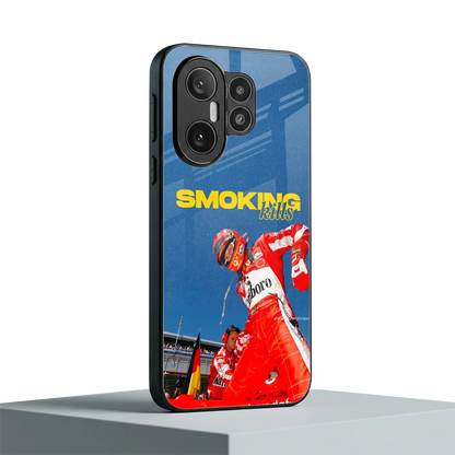 Burnout Mode vivo x200 fe mobile cover | shockproof glass phone case