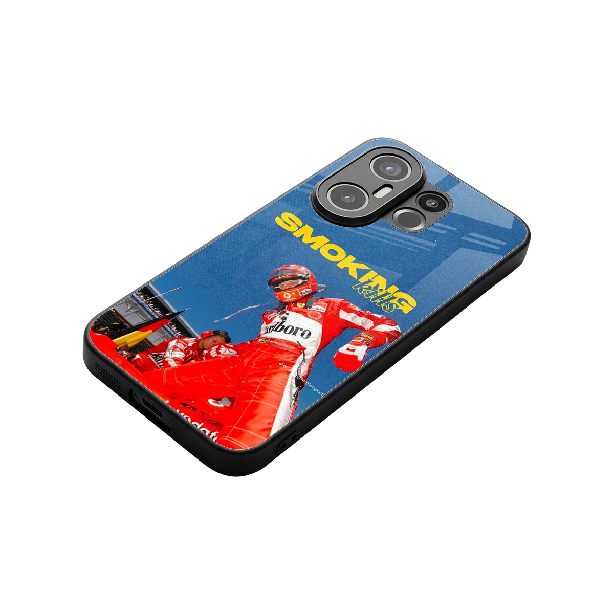 Burnout Mode stylish phone case for vivo x200 fe | glossy glass and slim fit