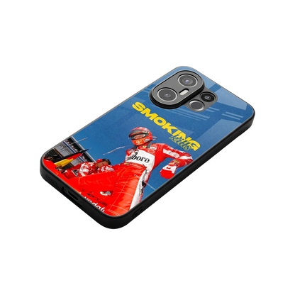 Burnout Mode stylish phone case for vivo x200 fe | glossy glass and slim fit