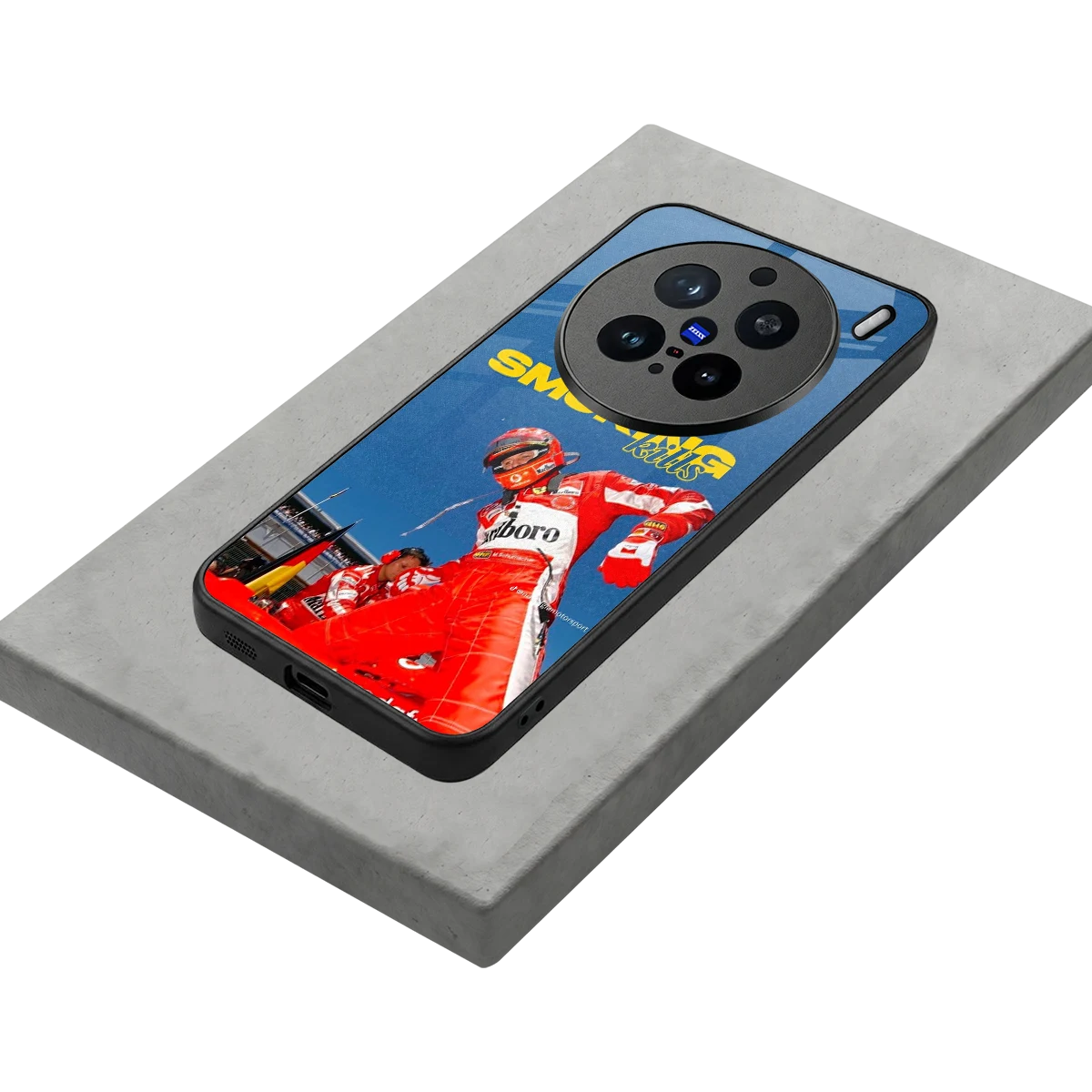 Burnout Mode stylish phone case for vivo x200 pro | glossy glass and slim fit