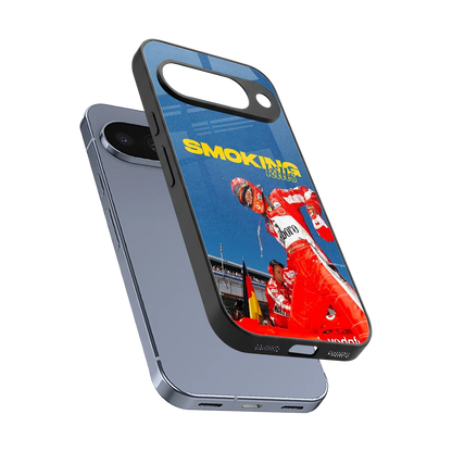 Burnout Mode sleek google pixel 10 cover with tempered glass back and TPU edges