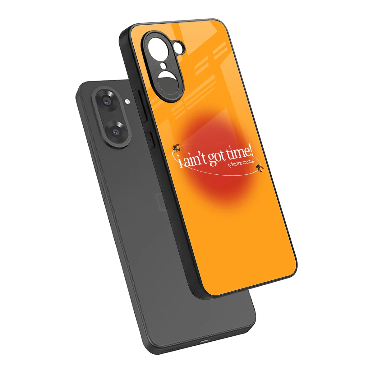 Busy Bee sleek oneplus nord ce5 5g cover with tempered glass back and TPU edges