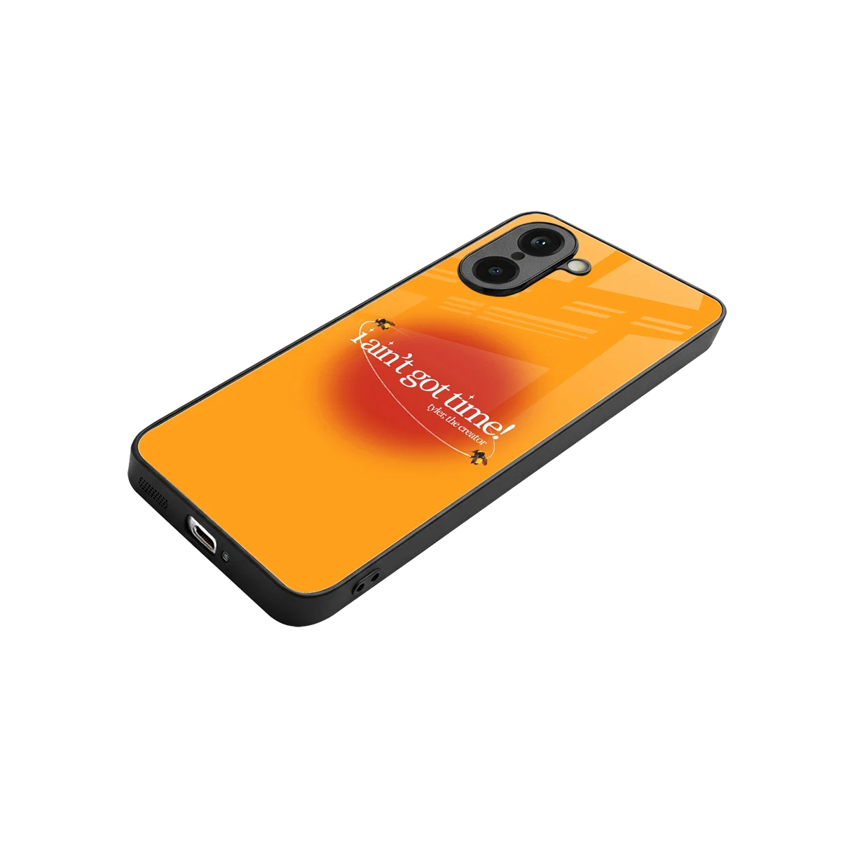 Busy Bee stylish phone case for oneplus nord ce5 5g | glossy glass and slim fit