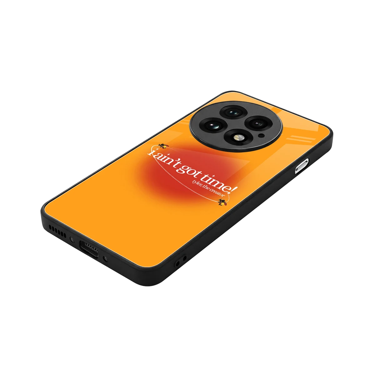 Busy Bee stylish phone case for oneplus 13 | glossy glass and slim fit