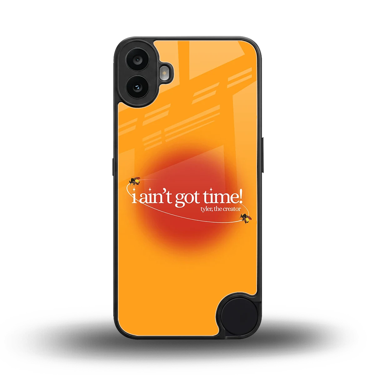 Busy Bee back phone cover | glass case for cmf nothing phone 1
