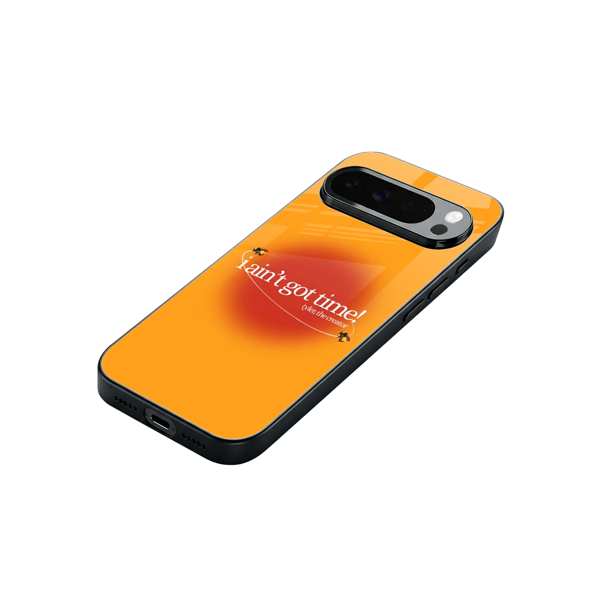 Busy Bee stylish phone case for google pixel 10 pro xl | glossy glass and slim fit