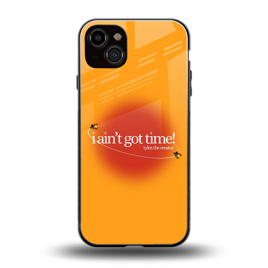 Busy Bee back phone cover | glass case for iphone 14 plus
