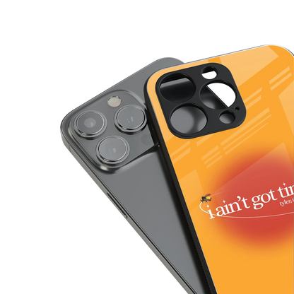 Busy Bee stylish phone case for iphone 16 pro max | glossy glass and slim fit