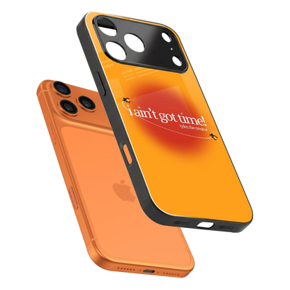 Busy Bee sleek iphone 17 pro max cover with tempered glass back and TPU edges