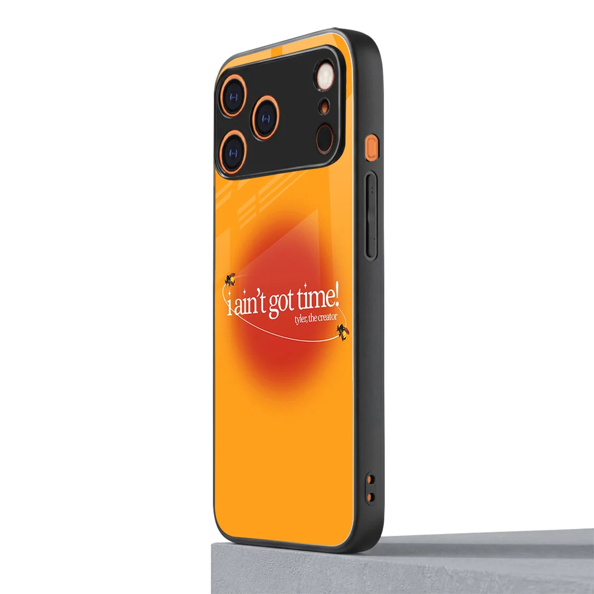 Busy Bee iphone 17 pro max mobile cover | shockproof glass phone case