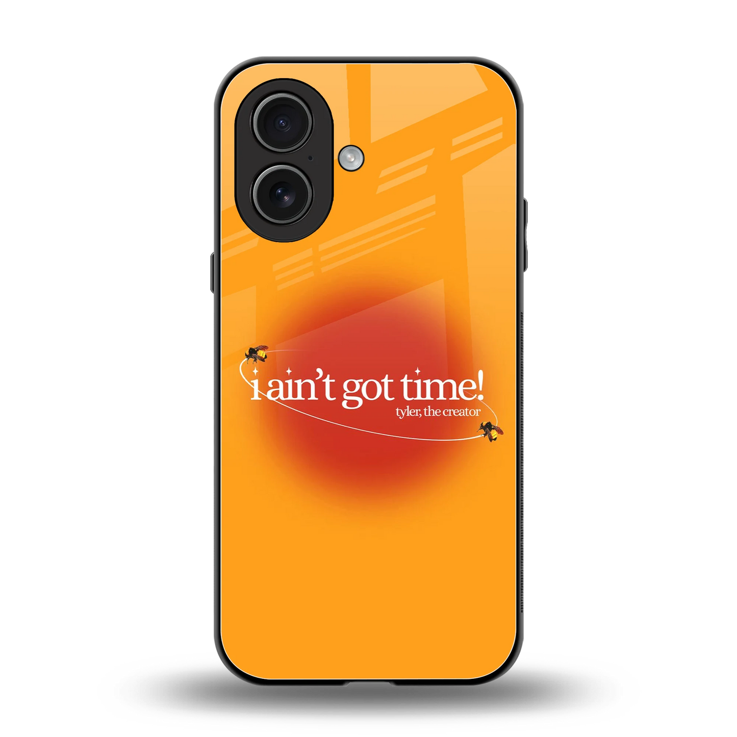Busy Bee back phone cover | glass case for iphone 17