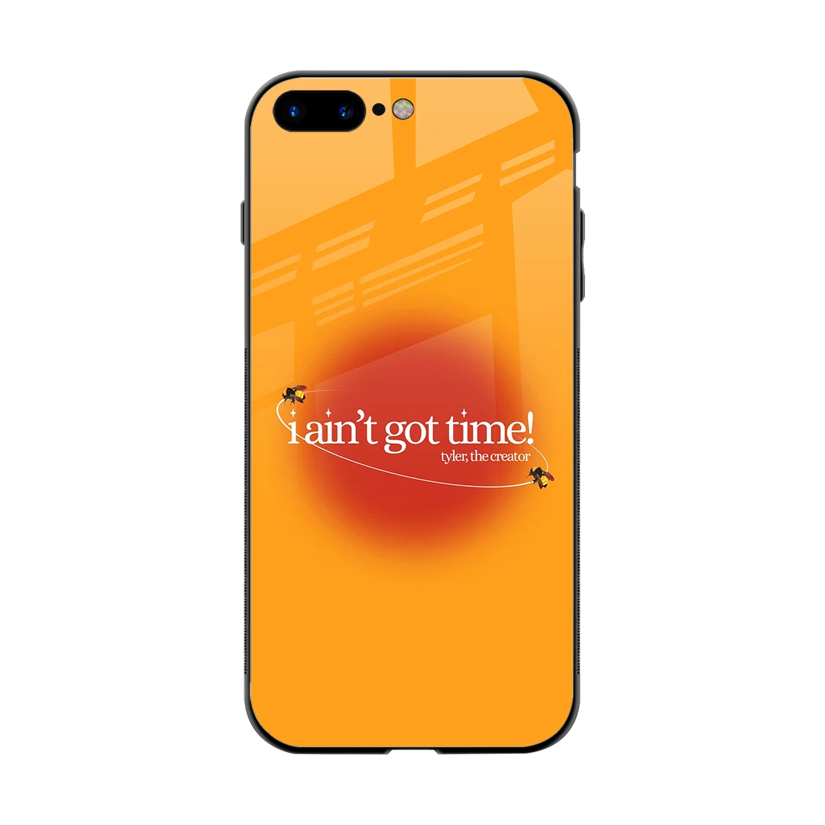 Busy Bee back phone cover | glass case for iphone 7 plus