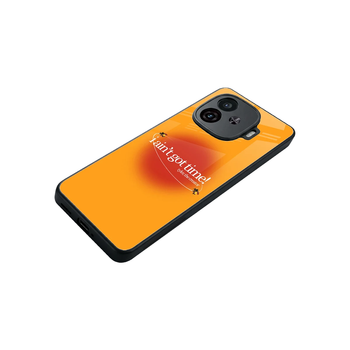 Busy Bee stylish phone case for iqoo neo 10r 5g | glossy glass and slim fit
