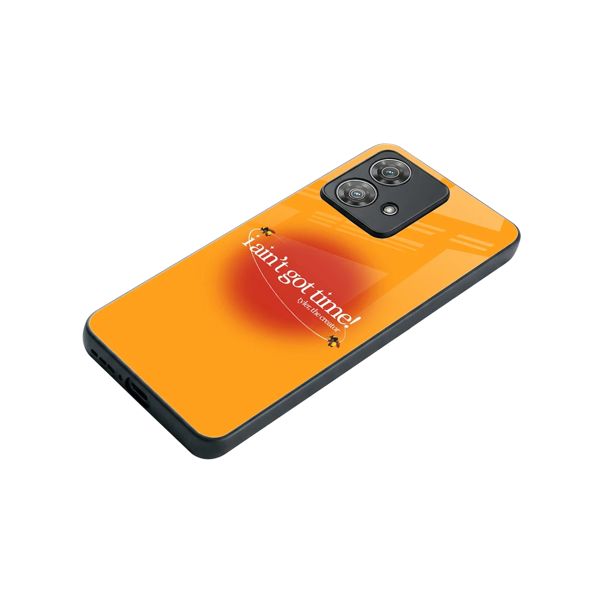 Busy Bee stylish phone case for motorola edge 40 neo 5g | glossy glass and slim fit