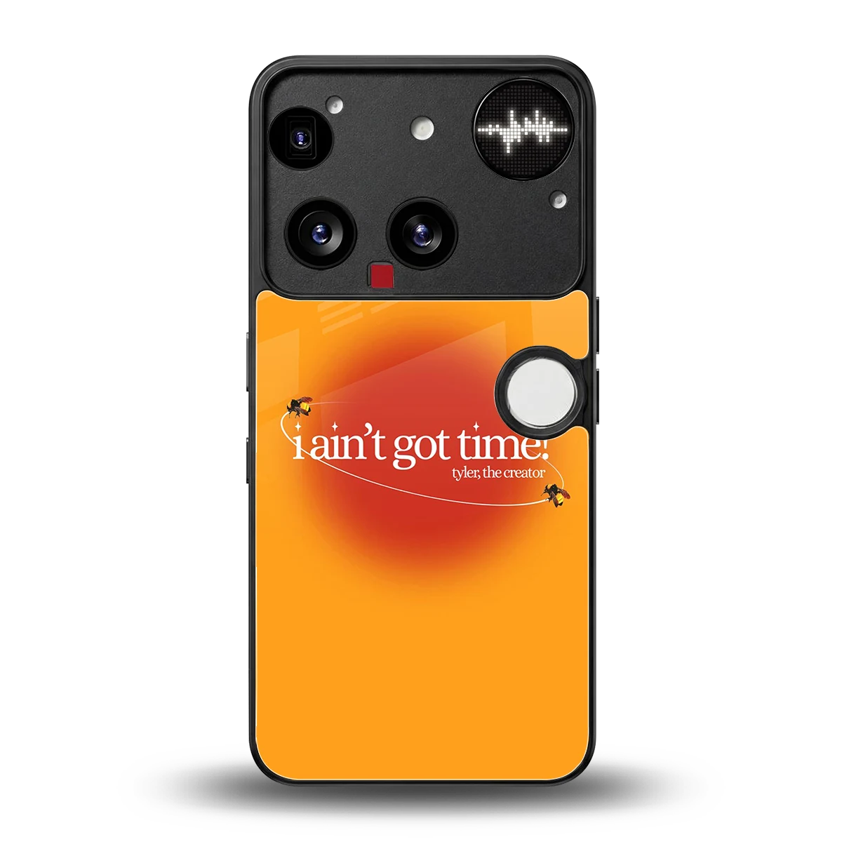 Busy Bee back phone cover | glass case for nothing phone 3