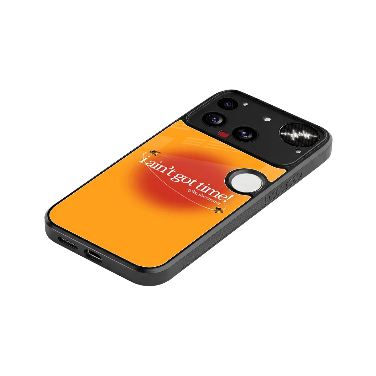 Busy Bee stylish phone case for nothing phone 3 | glossy glass and slim fit