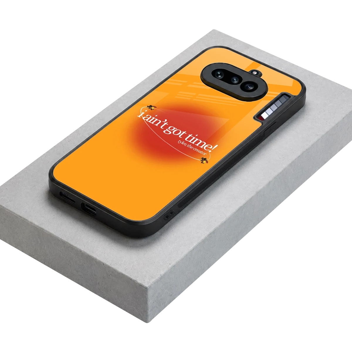 Busy Bee stylish phone case for nothing phone 4a | glossy glass and slim fit