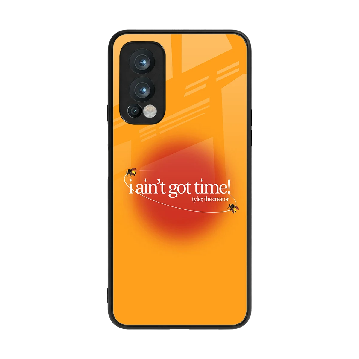 Busy Bee back phone cover | glass case for oneplus nord 2
