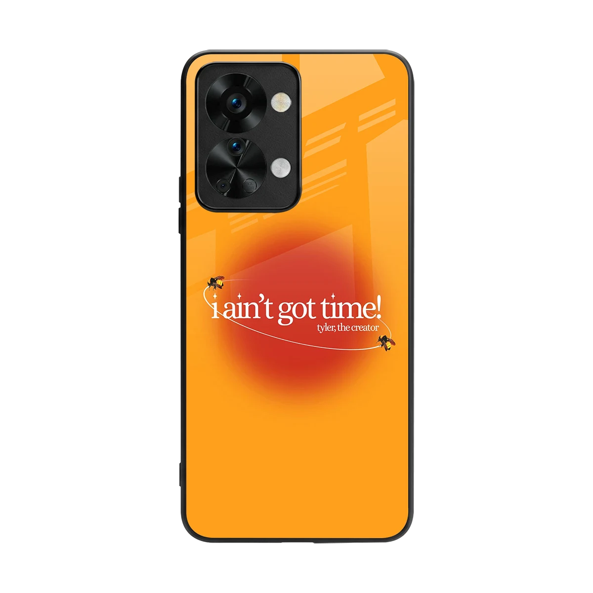 Busy Bee back phone cover | glass case for oneplus nord 2t