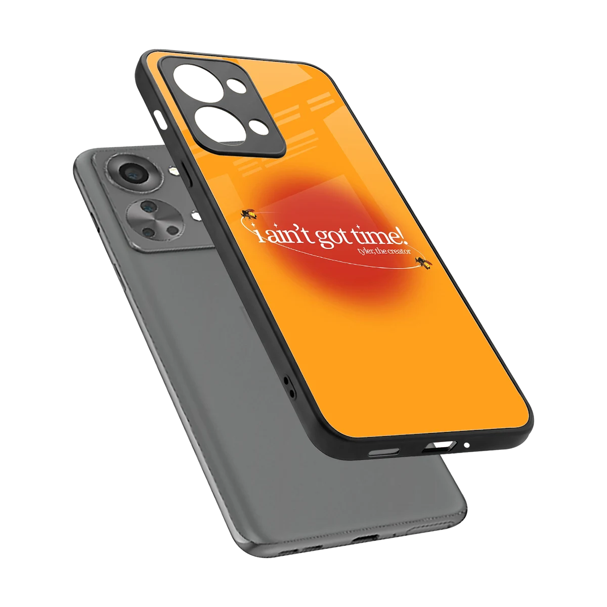 Busy Bee sleek oneplus nord 2t cover with tempered glass back and TPU edges