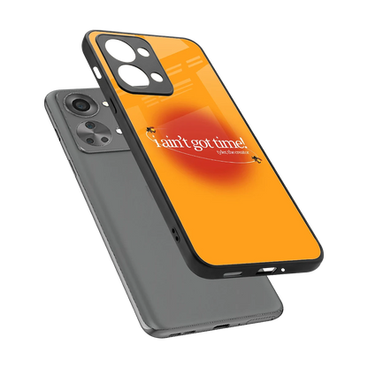 Busy Bee sleek oneplus nord 2t cover with tempered glass back and TPU edges