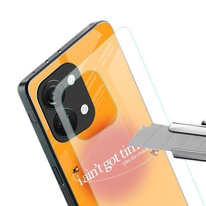 Busy Bee stylish phone case for oneplus nord 3 | glossy glass and slim fit