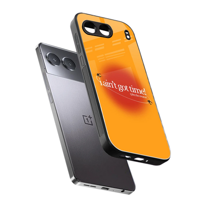 Busy Bee sleek oneplus nord 4 cover with tempered glass back and TPU edges