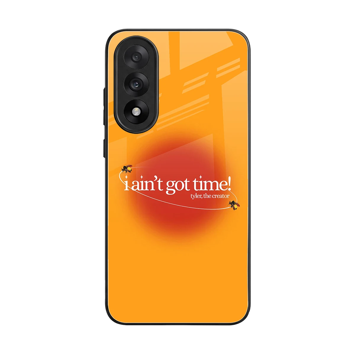 Busy Bee back phone cover | glass case for oneplus nord 5