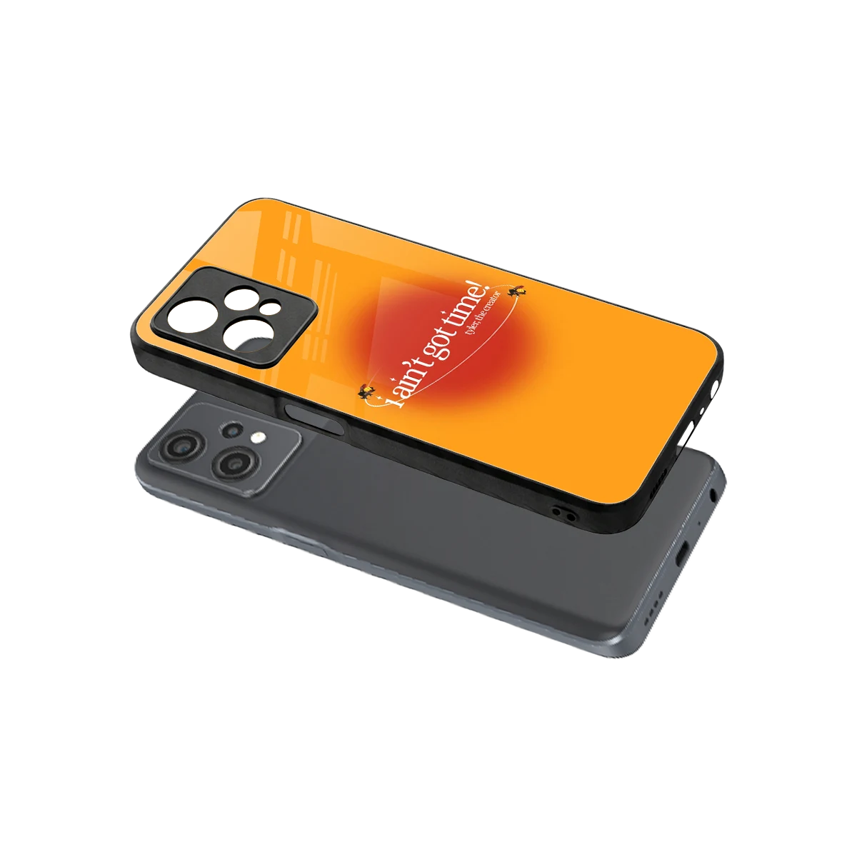 Busy Bee sleek oneplus nord ce 2 lite cover with tempered glass back and TPU edges