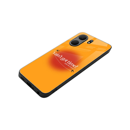 Busy Bee stylish phone case for oppo a5x 5g | glossy glass and slim fit