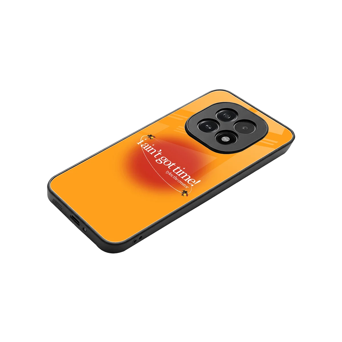 Busy Bee stylish phone case for oppo f29 5g | glossy glass and slim fit