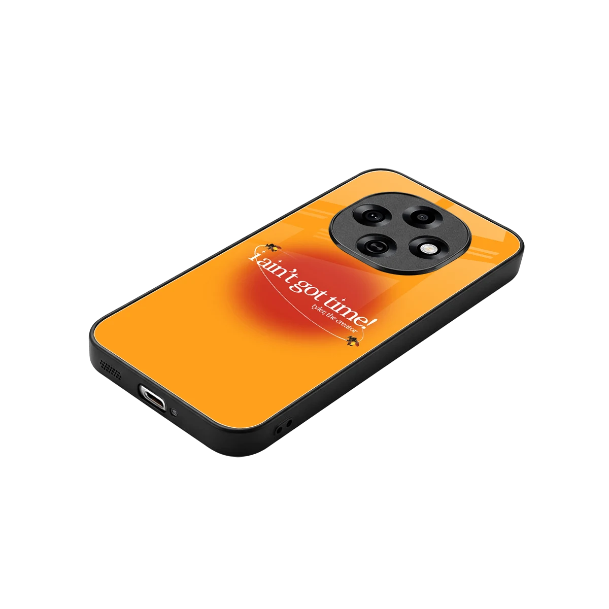 Busy Bee stylish phone case for oppo f31 pro 5g | glossy glass and slim fit