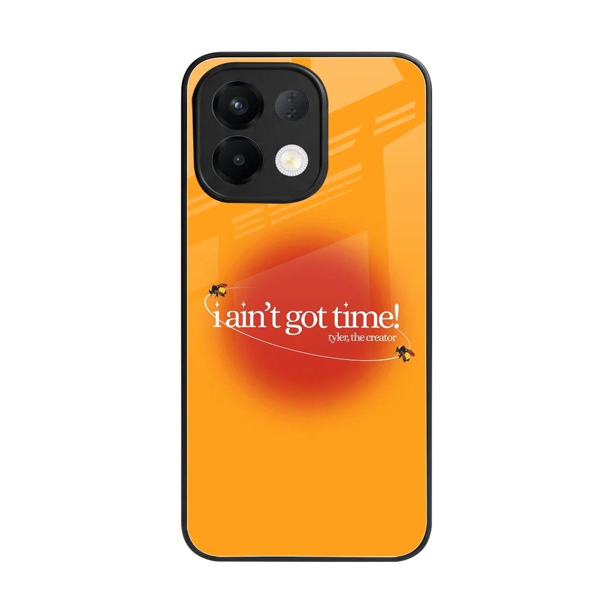 Busy Bee back phone cover | glass case for oppo k13 5g