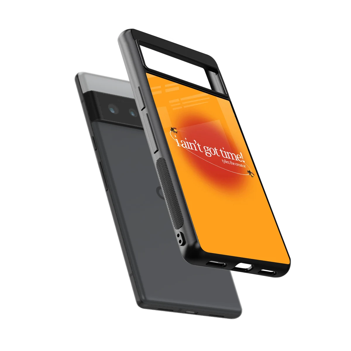 Busy Bee sleek google pixel 6 pro cover with tempered glass back and TPU edges