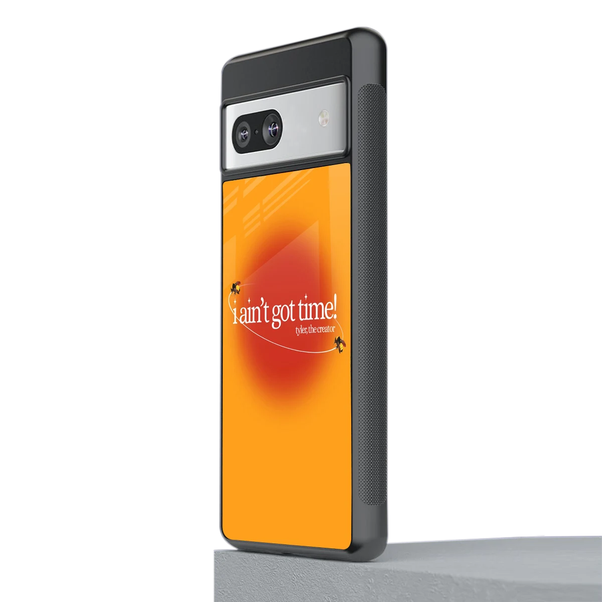 Busy Bee stylish phone case for google pixel 7a | glossy glass and slim fit