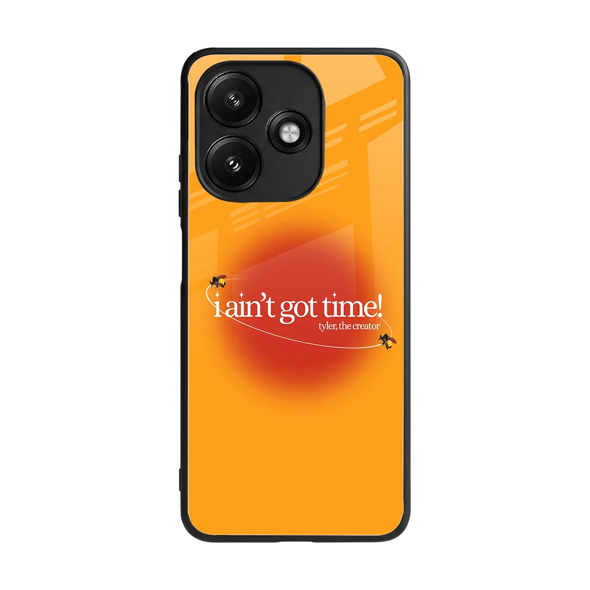 Busy Bee back phone cover | glass case for redmi 12 5g