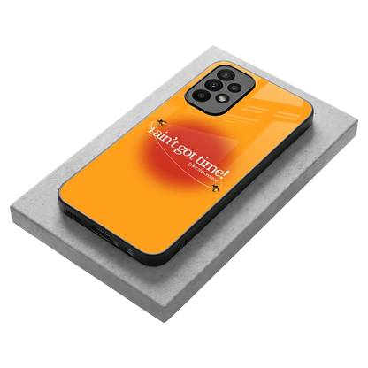 Busy Bee stylish phone case for samsung galaxy a23 | glossy glass and slim fit