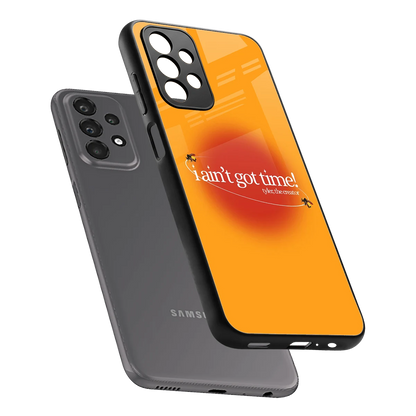 Busy Bee sleek samsung galaxy a23 cover with tempered glass back and TPU edges