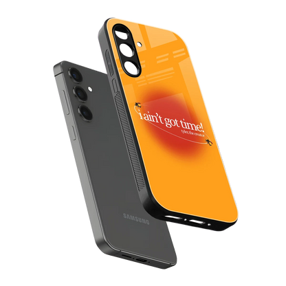 Busy Bee sleek samsung galaxy m35 5g cover with tempered glass back and TPU edges