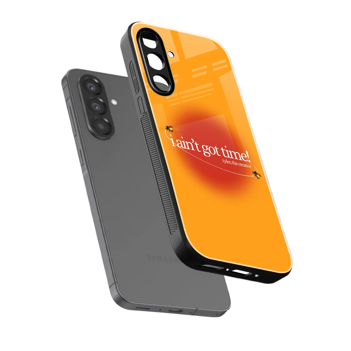 Busy Bee sleek samsung galaxy a36 5g cover with tempered glass back and TPU edges